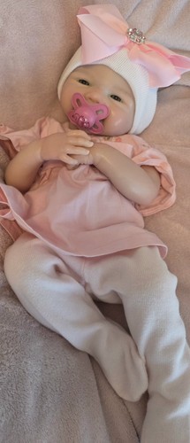 Bambola bambina silicone - bambina, in