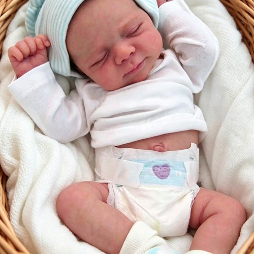 Bambola neonato reborn - bambola,